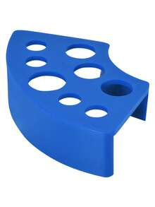 Wokaluo 8-Hole Fan-Shaped Plastic Tattoo Ink Holder, Tattoo Ink Cup Mixing Cup Rack Tray, Tattoo & Embroidery Ink Cups In Small, Medium And Large Sizes - Black - View 10