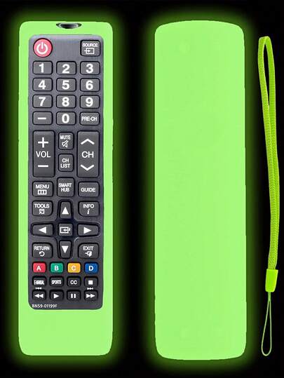 For TV Remote Control Protective Cover, Compatible With BN59-01315A/AA59-00741A Original Silicone Case Insulation, Galentines, Puppy, Carnival, Women's Day, Travel Essentials, Wedding Favors, Y2k, Bedroom, Car Accessories Women, Kitchen Decor, Kitchen Decor, Household Items