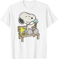 Peanuts - Bench T-Shirt - trắng - Xem 1