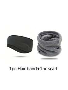 1 pièce Bandeau de protection des oreilles, cache-oreilles chaud pour l'hiver, convient pour les sports, la course, le cyclisme, unisexe - Multicolore - Voir 3