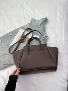 2025 Winter New Fashion Versatile Large Capacity Shoulder Diagonal Crossbody Bag, High-End Commuter Tote Bag - Multicolor - View 8