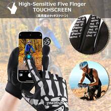 Skeleton Gloves Adjustable Lightweight Racing Skull Sports Work Bone Gloves Anti - Slip Breathable Men Women Motorcycle, Cycling, Biking, Workout - #2 綠色 - 夜光 - 骷髏圖案 + 小號 - 查看 2