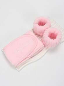 3pcs/Set Headband & Wristbands, Suitable For Face Washing, Cleansing, Makeup Application, Makeup Removal, Travel, Fits All Skin Types - Multicolor - View 10