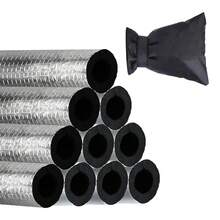 Self-Adhesive Insulation Pipe Sleeve With Aluminum Foil For Water Pipe Solar Heater Fire Protection Pipe - Multicolor - View 11