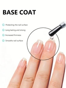 XEIJAYI Sơn móng tay dạng gel UV LED công thức mới 2025, 1 lọ 100ml, lớp phủ bóng, sơn móng tay sáng màu. - Trong sáng - Xem 3