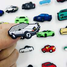 20/40 piezas Charms de coche aleatorios, adecuados para zapatos, pulseras, muñequeras, accesorios decorativos de PVC, regalo para niños, hombres, fiestas, zapatos, selecciones de primavera y verano, regalos para damas de honor, habitación, decoración de dormitorio, playa, viaje, para hombres, para mujeres, vacaciones, cosas lindas - Multicolor - Ver 5