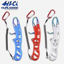 高级不锈钢钓鱼工具套装 - 包括登山扣、弹簧绳、鱼唇夹等！