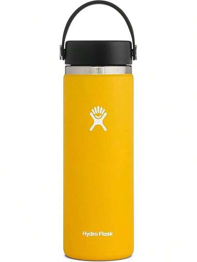 Wide Mouth Botellaérmica con Tapa Flex Cap Capacidad 1.183 Lt/40 oz Color Negro IOT3