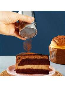 1pc Stainless Steel Pepper And Cumin Seasoning Powder Dispenser Bottle Seasoning Canister For Home Barbecue Seasoning Container, With Easy-To-Clean Feature - Multicolor - View 7