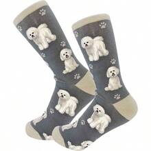 Talla única + Bichon Frise Gifts - Calcetines