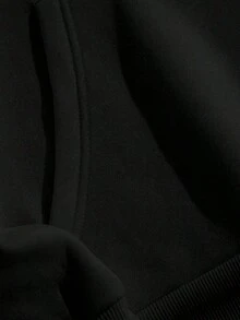 University Of Washington Huskies Black Hoodie With Distressed Purple W Logo For Men And Women College Spirit Wear Perfect For Game Days Campus Life And Everyday Casual Wear Hoodies For Men Black Hoodie For Women Men's Hoodie - màu đen - Xem 4