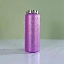 32OZ New Insulated Stainless Steel Water Bottle With Straw For Sports, Travel, And School Sports Water Bottle - Shimmering Purp-32oz - 查看 2