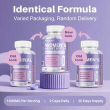 Women'S Secret Bottle- 60 Tablets - Healthcare | Kacip Fatimah 1000MG |Plus With Manjakan & Slippery Elm & Fenugreek(Old & New Packaging--Mixed Shipment) - 1pc - 查看 4