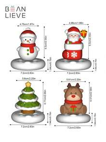 beanlieve Stojak na biurko i telefon z motywem świątecznym, wykwintne opakowanie na prezent, prezent dla niej/niego, kompatybilny z 'em, telefonem z Androidem, prezent urodzinowy, dla rodziny, przyjaciół, na letnie prezenty do łazienki i kuchni, uchwyt na telefon urodzinowy, akcesoria do telefonu, wytrzymały uchwyt nośny - Wielokolorowe - Zobacz 6