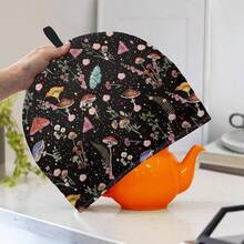 Mushroom Teapot Cozy Butterfly Tea Cozy For Teapot Insulated Tea Cozies Tea Pot Cover Dust Home Kitchen Decorative Teapot Protector For Women,MushroomButterfly - 蘑菇蝴蝶 - 查看 4