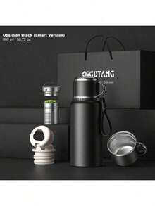 1个800毫升/1000毫升/1500毫升不锈钢真空保温瓶，咖啡杯，冷热水瓶，茶壶