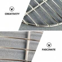 Hemoton Stainless Steel Barbecue Round BBQ Grill Net/Mesh/Rack/Grate/Steam Mesh CooFKing Grate 26cm/10 Inch,26X26X0.4CM - 26*26*0.4厘米 - 查看 5