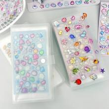 1 cuốn album lưu trữ bán trong suốt khổ A6, album đựng sticker, album đựng thẻ khổ A6 có khe cắm bên hông, album đựng tài liệu lập kế hoạch, chất liệu PP, album đựng thẻ dung lượng lớn, thích hợp để lưu trữ bưu thiếp, thẻ ảnh, hóa đơn, ghi chú, đồ dùng học tập, tài liệu văn phòng và biên lai. - Trong sáng - Xem 4