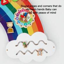 Early Education Toddler Wall Game, Parent-Child Interactive Enlightenment Wall Decor Hanging Accessories, Educational Combination - Multicolor - View 8