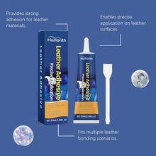 HOMONTH Leather Adhesive Glue, Precise Application For Car Leather Repair, Convenient To Use