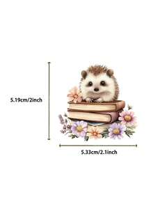 50pcs Hedgehog Stickers Kawaii Aniaml Stickers Hedgehog Party FavorsCraft Supplies Vinyl Sticker - Multicolor - View 3