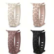 4 Packs Sport Band For Compatible With Apple Watch Series 11/10/9/8/7/6/SE/SE2/Ultra 3/2/1 38mm 40mm 41mm 42mm 44mm 45mm 46mm 49mm - Active Breathable Soft Silicone Straps, Elegant Fashion Gift Set - Multicolor - View 2