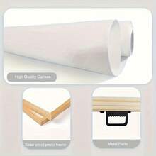 1PCS Canvas Wall Art Bookshelf Reading - Woman Reading Canvas Print, Library Books Falling Art, Stretched Canvas Wall Decor, Book Lover Gift, Modern Home Decor, Living Room Wall Decor, Bedroom Art - Nhiều màu - Xem 8