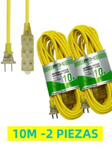 Extension Cords - 10 Metros -- 2 Piezas - View 12