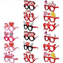 Valentine's Day Gifts,Valentine's Day Glasses,Valentine's Day Party Supplies,Valentine's Day Headbands Dress Up,Hair Bands Holiday Party Favours - Multicolor - View 3