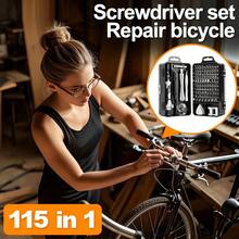 1set 25-In-1 Precision Screwdriver Set, Stainless Steel Precision Screwdriver Set, Mobile Phone Disassembly And Repair Tools, Small Tool Set, Precision Screwdriver Set, Home DIY Tools, Multi-Functional Screwdriver Case, Essential For Home Use - Multicolor - View 7