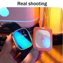 2片装钢化玻璃膜，兼容 Watch Ultra 2/3 49mm，附带对位工具，适用于Watch Ultra 49mm，安装简便，是日常、办公、居家使用的理想屏幕保护膜。防水、防震、防摔、防刮花，是手表屏幕保护的必备之选。 - 無色 - 查看 5