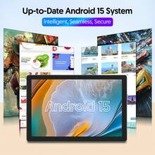 Android Tablet 10 Inch, Android 15 Tablet, 12GB (3+9 Expansion) RAM+64GB ROM 1TB Expand, 6000mAh Battery, 2 In 1 Tablet With Optional Keyboard, Quad-Core Tablet PC, WiFi, 2MP+8MP Dual Camera, 1280*800 FHD IPS Screen - Black Keyboard Set+Blue Tablet - View 4