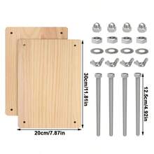 Wooden Book Press Durable Flat Paper Press Machine For Home Bookbinding Press - Apricot - View 7