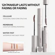 J.M.C.Y 防水眉毛染色凝胶，持久自然，棕色 - R01 LIGHT BROWN - 查看 7