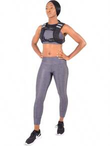 Chaleco con peso 5 kg - Neopreno con relleno de arena de hierro - Ajustable ergonómico con correas reforzadas - Ideal para entrenamiento funcional, boxeo y running - 1 - Ver 9