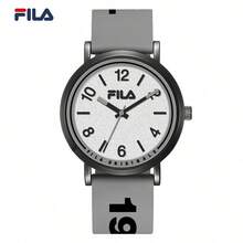 FILA Ultra-Thin Watch 8mm, Gray Silicone Rubber Strap, 42mm Modern Minimalist Watch For Men, Quartz Movement - one-size - View 5