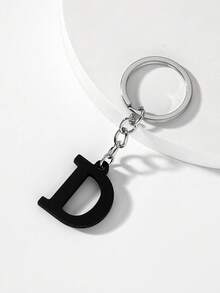 1pc Fashion Exaggerated English Letter Acrylic Unisex Keychain, Couples Accessory, Holiday Backpack For School Halloween Accessories Teachers Day Christmas Gift Ideas Bag Accessories Lanyards With Id Holder Car Accessories Bag Charms - Silver - View 42