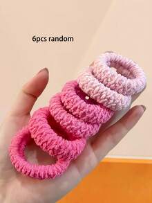 36pcs/Set Colorful Pleated Hair Scrunchies, From Bright To Soft Shades, Unique Pleated Design Adds Fashion And Layering - Suitable For Girls And Women, Can Easily Manage Hairstyles Like Ponytail, Bun, Braid, Adding Vibrant Colors To Meet Various Styling Needs Holiday Accessories - Multicolor - View 15