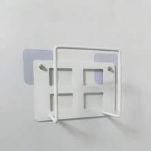 2个/1个铸铁储物盒支架 - 无需钻孔,网络机顶盒WiFi架,固定支架 - 无需钻孔,壁挂式路由器支架(无需钻孔),机顶盒放置WiFi架,WiFi架固定支架壁挂式机顶盒,宽平台电缆盒支架,重型多功能壁挂式储物盒,路由器放置架WiFi架(无需钻孔) - 彩色 - 查看 16