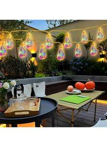 1 pieza Varita de hada con luz LED y borla brillante - Favor de fiesta de plástico con pilas, adecuado para bodas, San Valentín, Año Nuevo, carnavales, conciertos, cumpleaños y talla grande - Incluye pilas, accesorio para eventos festivos, palo de seda con borla brillante, varita de plástico, decoración de fiesta de hadas, rosa, telón de fondo - Multicolor - Ver 9