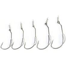 Ganchos de Pesca, 26 Piezas de Carpa de púas afiladas anzuelos de Cebo de Pesca con Plomo Accesorios de Aparejos de Pesca - 1 - Ver 9