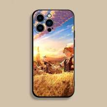 Custodia per telefono compatibile con Anime M-Mushoku Tensei, adatta per modelli 17, 16, 15, 14, 13, 12, Pro, Max, Plus, E, SE4, Air, Mini, in morbida cover nera compatibile con i modelli 17 Pro, 17 Pro Max, 17 - z5 - Visualizzare 11