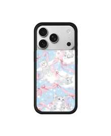 Wildflower INS 3D WF Cute Rabbit Puppy Cartoon Phone Case For 17 Pro Max 12 13 14 15 Pigeon 16 Plus 16 15 Pro Kitten Lamb Cover - NS573-5 - Xem 6