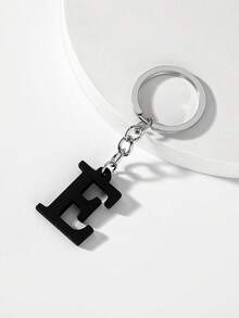 1pc Fashion Exaggerated English Letter Acrylic Unisex Keychain, Couples Accessory, Holiday Backpack For School Halloween Accessories Teachers Day Christmas Gift Ideas Bag Accessories Lanyards With Id Holder Car Accessories Bag Charms - Silver - View 26