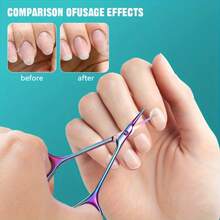 Stainless Steel Cuticle Scissors - Dead Skin Removal, Manicure Tool For Nail Care