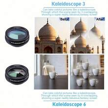 10-In-1 Phone Camera Lens Kit - 210° Fisheye Lens + 125X Macro Lens + 120X Wide Angle Lens + 2X Telephoto Lens + CPL + Kaleidoscope + Starburst, Clip-On Smartphone Photography Lenses For IOS & Android Compatible With IPhone Android Phone For Winter Vacation, Travel, Creative Photography, Social Media Content, Vlogging Vacation Travel Studio Outdoor Live Streaming Travel Vlog Video Recording Influencer Content Phone Accessories Photography Accessories - Black - View 8