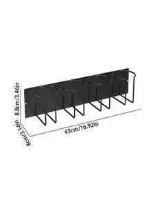 1pc New Modular Tumbler Holder, Water Bottle Storage Rack With Hook