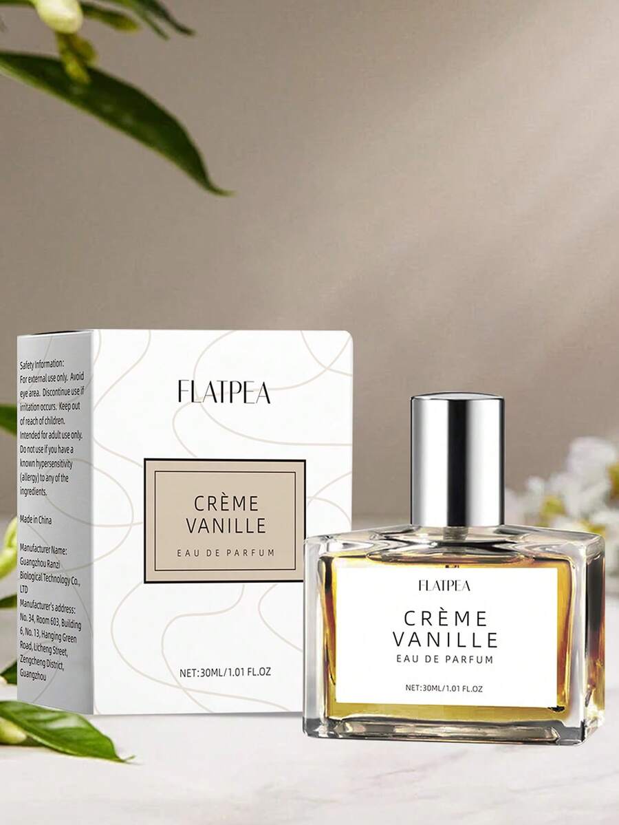 1PC Cream White Vanilla Cream Eau De Parfum For Women,30ml/1 Fl Oz,Warm Vanilla Jasmine Amber Scent,Classic Long-Lasting Perfume,Spray Design For Quick Use,Daily Commute & Dating,Perfect Gift For New Year/Valentine's Day/Christmas,Suitable For Family Gatherings/Girls' Parties,All Season Wear - 甜美風 - 查看 1