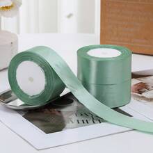 1 Roll 4cm Wide Satin Ribbon, Perfect For Diy Hair Bows, Cake Baking And Wrapping,Christmas Valentine Day