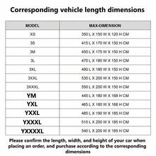 Car Sunscreen, Thermal Insulation, Dustproof Scratch Protection Cover, 190T Oxford Cloth Car Cover, Rain Proof, Snow Proof, Frost Proof, Sunscreen Outdoor Car Cover, All Weather Car Cover - Waterproof, UV Proof, Durable Polyurethane Coated Fabric Car Cover, SUV Off Road Pickup Four Season Universal Protective Cover - A - View 11